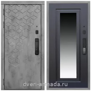 Входные двери с замками Mottura, Дверь входная Армада Квадро МДФ 16 мм Kaadas K9 / МДФ 16 мм ФЛЗ-120 Венге