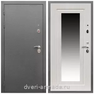 Входные двери Эконом, Дверь входная Армада Оптима Антик серебро / МДФ 16 мм ФЛЗ-120 Дуб белёный