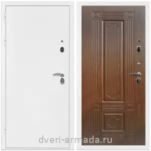 Дверь входная Армада Оптима Белая шагрень / МДФ 6 мм ФЛ-2 Мореная береза