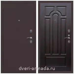 Входные двери Верона, Дверь входная Армада Комфорт Антик медь / МДФ 6 мм ФЛ-58 Венге