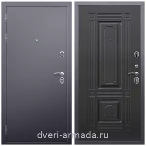 Одностворчатые входные двери, Дверь входная Армада Люкс Антик серебро / МДФ 16 мм ФЛ-2 Венге