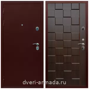 Входные двери с замками Mottura, Дверь входная Армада Люкс Антик медь / МДФ 16 мм ОЛ-39 Эковенге