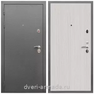 Недорогие, Дверь входная Армада Оптима Антик серебро / МДФ 6 мм ПЭ Венге светлый