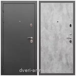 Антивандальные, Антивандальная металлическая  дверь входная Армада Гарант / МДФ 6 мм ПЭ Цемент светлый