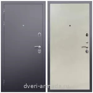 Недорогие, Дверь входная Армада Люкс Антик серебро / МДФ 6 мм ПЭ Венге светлый с шумоизоляцией в квартиру