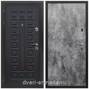 Современные входные двери, Дверь входная Армада Триумф МДФ 16 мм ФЛ-183 / МДФ 6 мм ПЭ Цемент темный