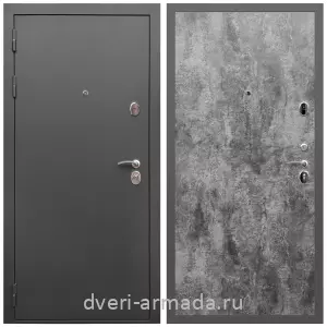 Для застройщика, Дверь входная Армада Гарант / МДФ 6 мм ПЭ Цемент темный
