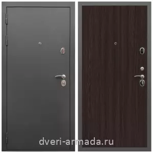 МДФ со стеклянными вставками, Дверь входная Армада Гарант / МДФ 6 мм ПЭ Венге