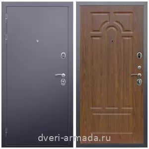 Двери оптом, Металлическая дверь входная Армада Люкс Антик серебро / МДФ 16 мм ФЛ-58 Морёная береза