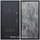 Дверь входная Армада Эврика МДФ 10 мм ФЛ-58 / МДФ 6 мм ПЭ Цемент темный